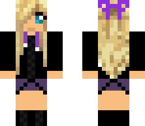 purple girl