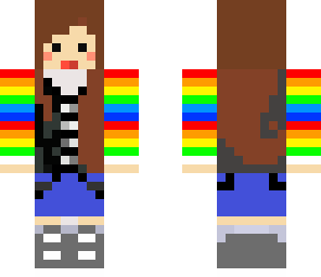 girl with vest