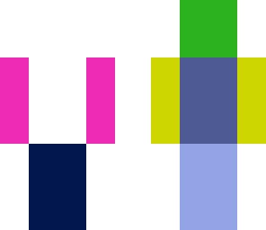 the colorful person