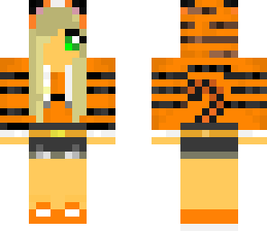 cute tiger girl