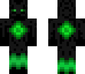 green enderboss with moving eyes