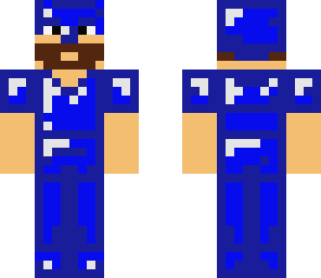 blue armour