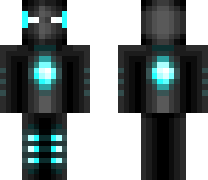 blue robot 3d