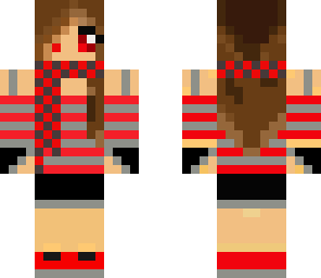 girl with a scarf