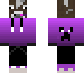 purple dj cow