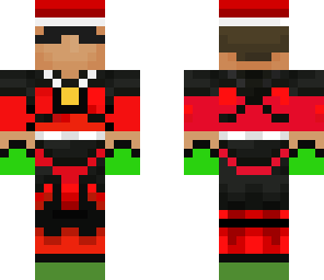 skydoesminecraft with a santa hat