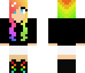 crescent's rainbow girl