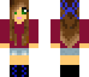 girl with a bow