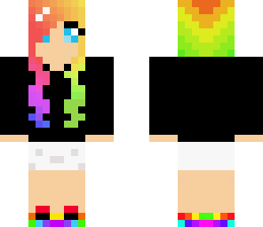 rainbow girl version 2
