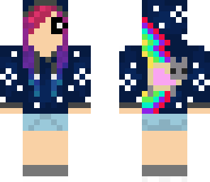 rainbow girl