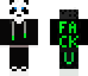 angry panda