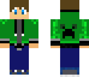 green creeper hoodie