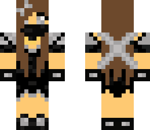 another warrior girl without headphones