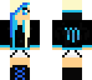 blue monster girl