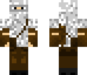 winter bow hunter