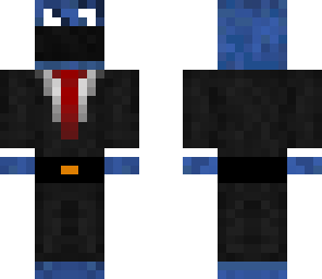 suited cookie monster