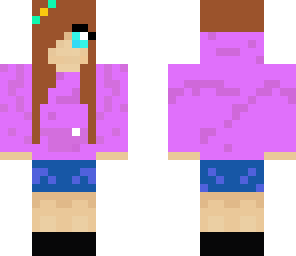 pink hoodie