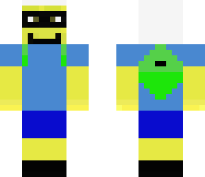 stormybob in a finn outfit