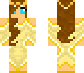 the golden goddess with blue eyes