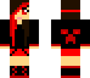 red creeper girl