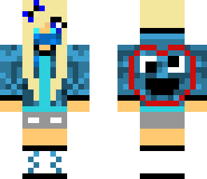 real3 love cookie monster girl