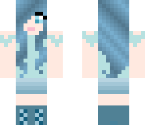 icy winter girl