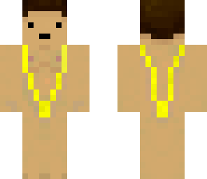 bill in a banana hammock
