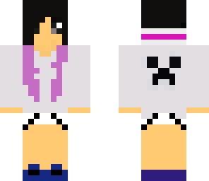 white sweatshirt girl
