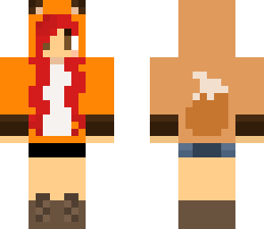 foxy girl with red hair