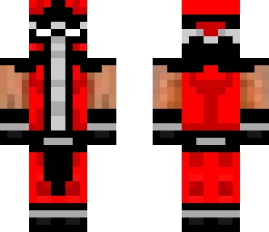 guy in a redv suit