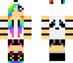 rainbow girl