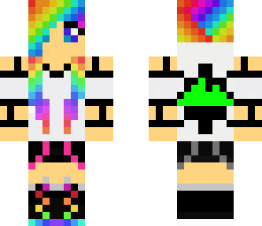 rainbow girl re-edited