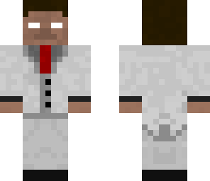 herobrine white suit