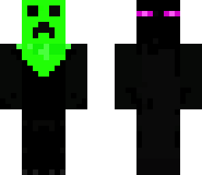 creeper- enderman