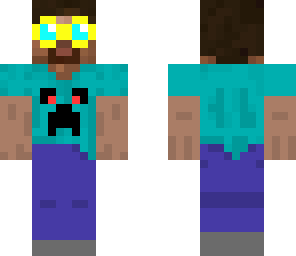 nerdy herobrine