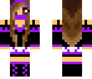 purple awesome ninja skin