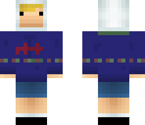 finn christmas sweater no scarf no mouth