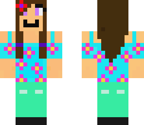 flower girl with hairties