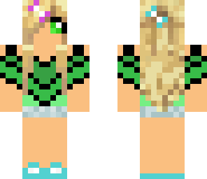 cute green chick