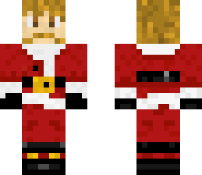 blonde santa
