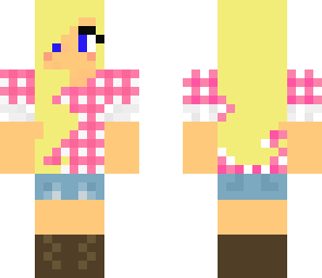 girl plaid
