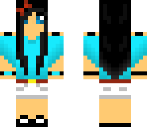 blue girl