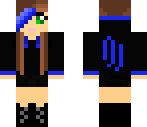 blue skrillex fan