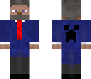 old blue tuxedo steve