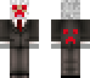 creeper sheep in a suit