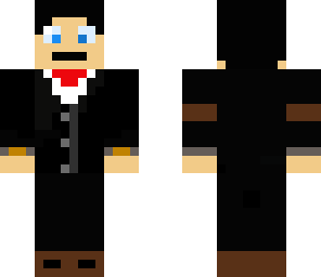 fancey tuxedo man