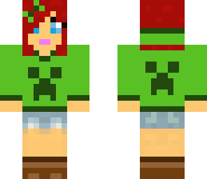 red head hoodie girl
