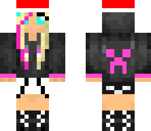 santa creeper girl