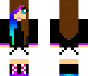 no hood rainbow girl