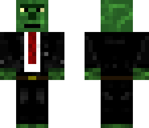 grinch in a suit